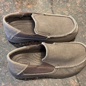 CROCS Kids' Brown Slip-On Dress Shoes